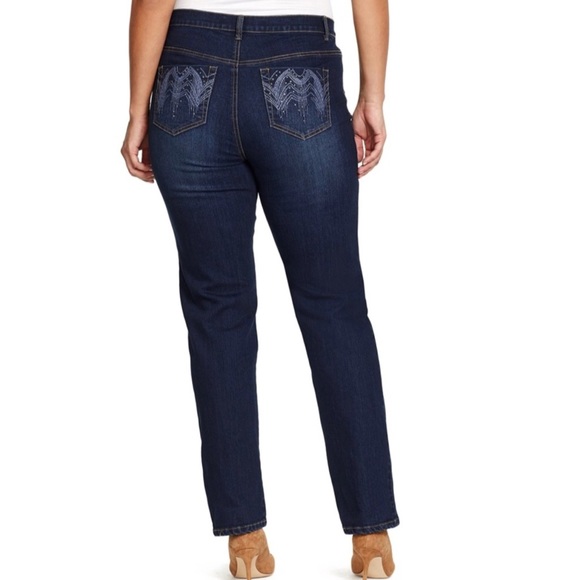 gloria vanderbilt amanda plus size jeans